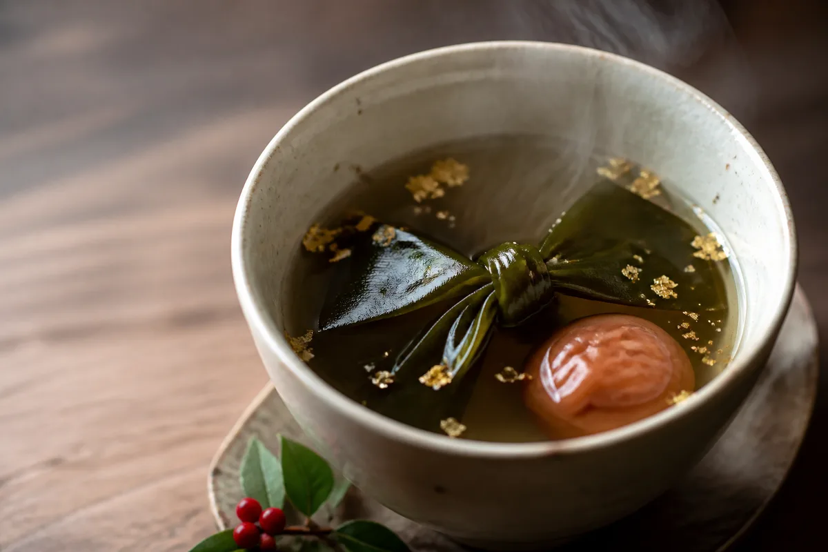 大福茶のお正月モクテル