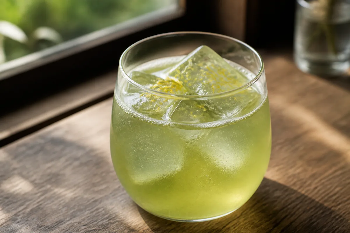 水出し煎茶のトニック