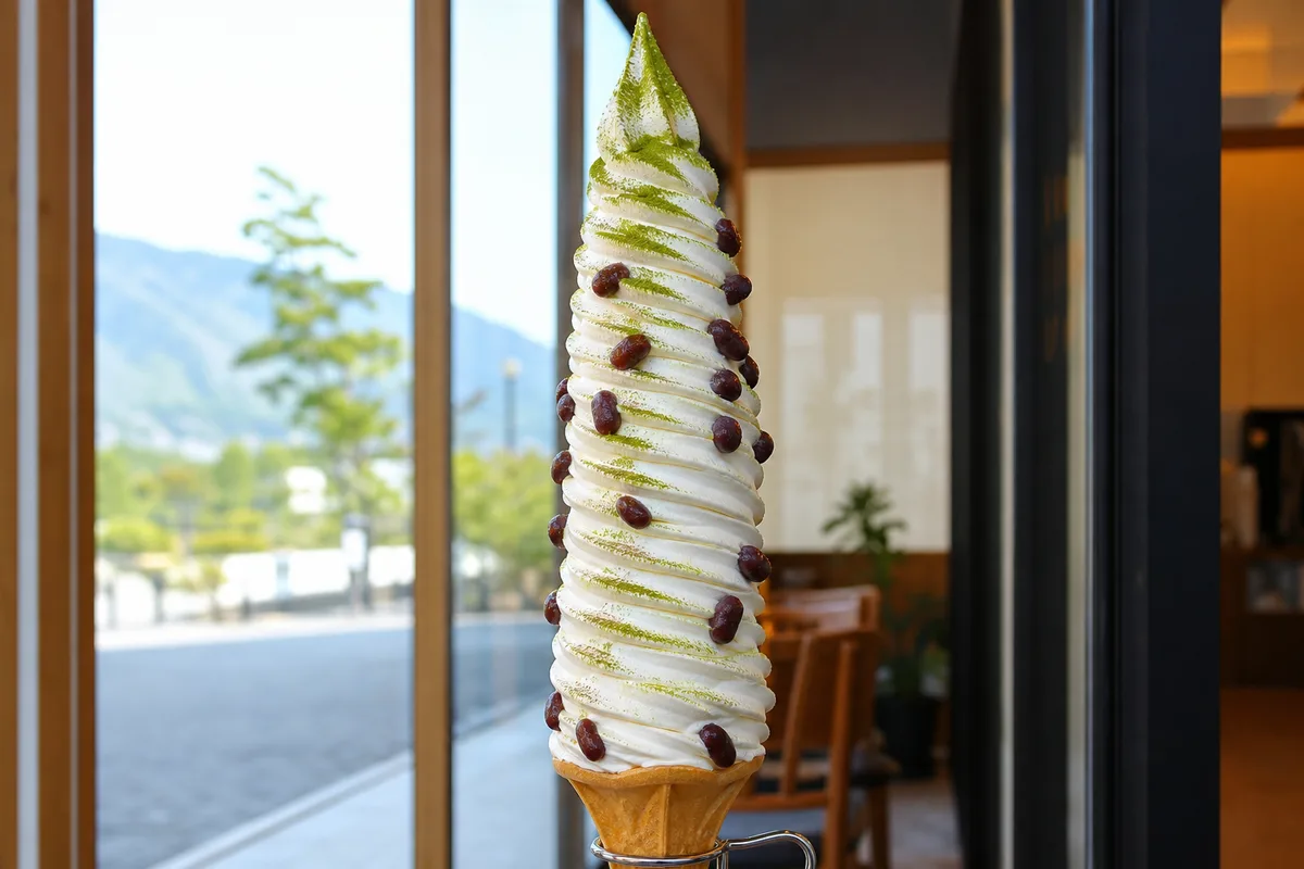 ジャンボソフトクリームタワー