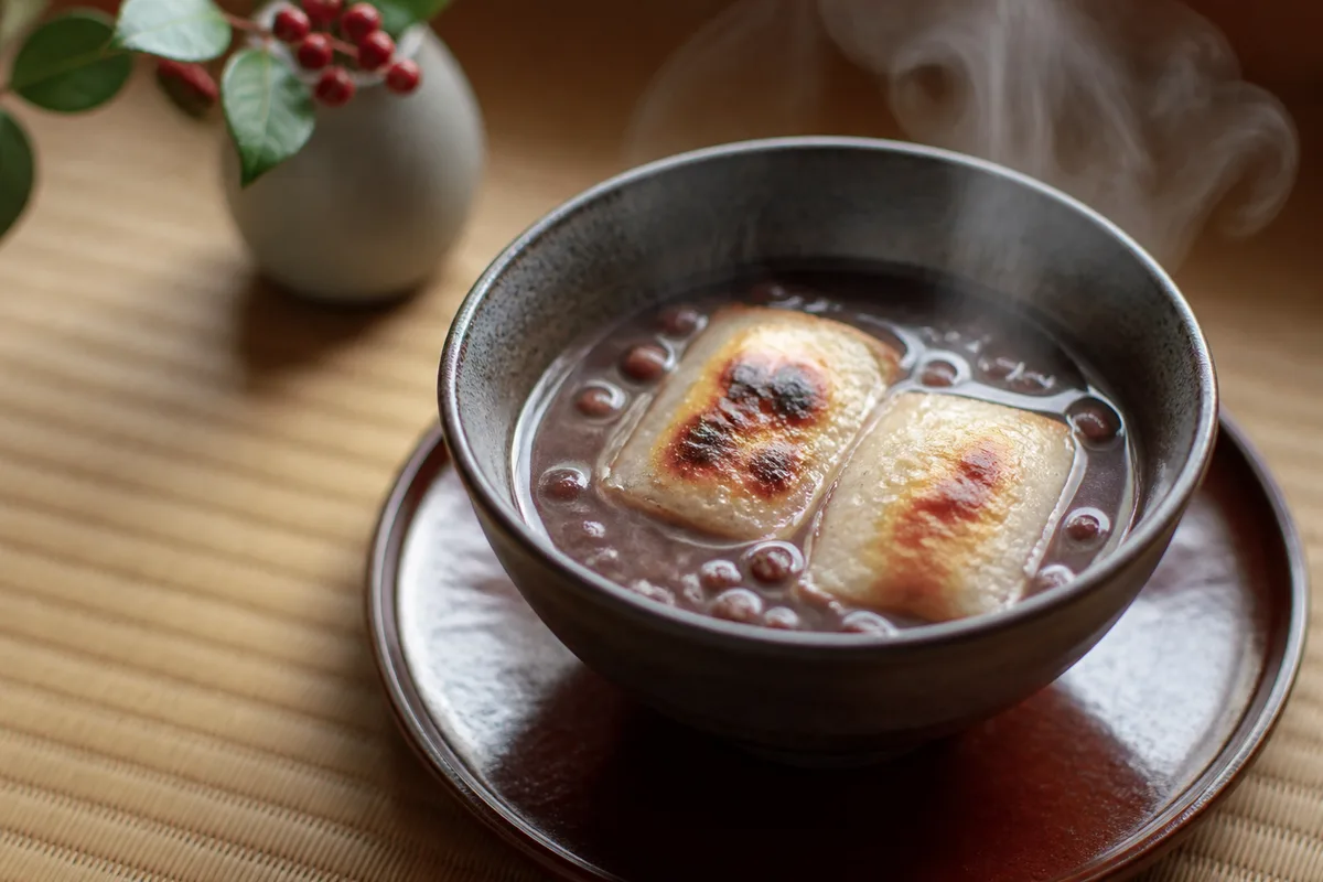 焼き餅入りおしるこ