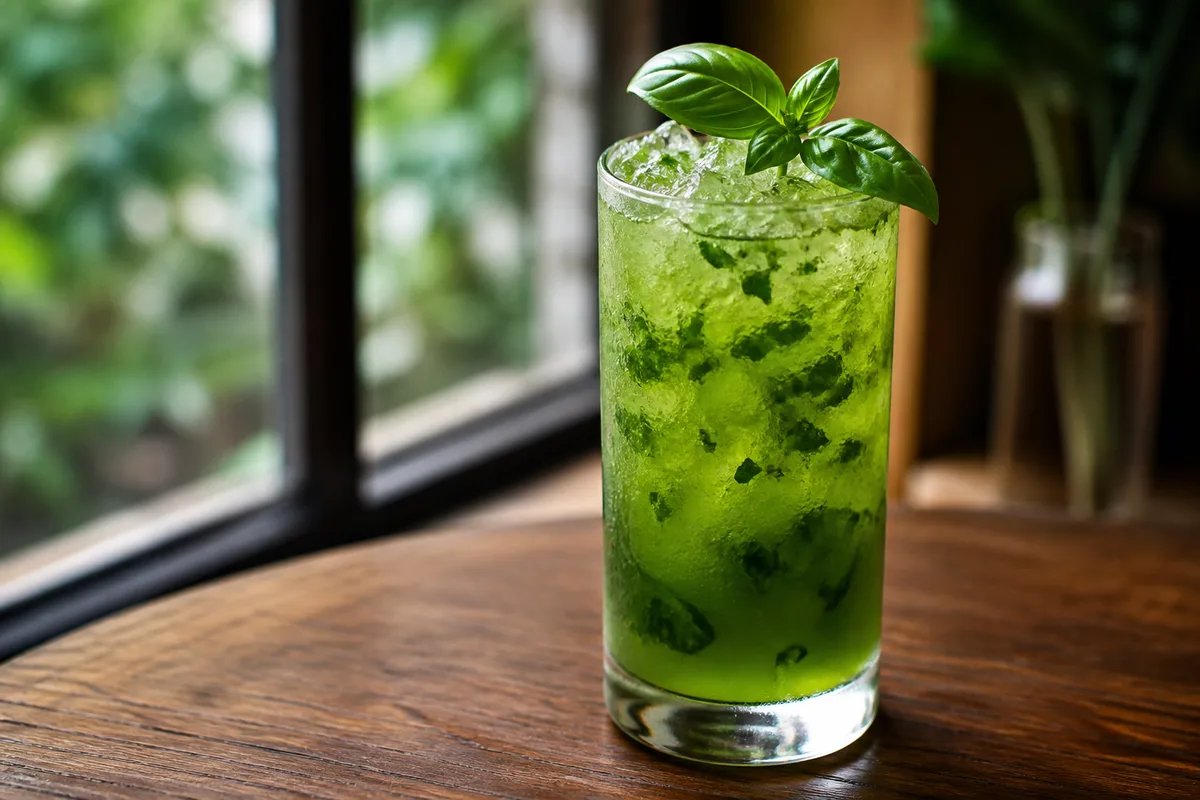 抹茶バジルスマッシュ