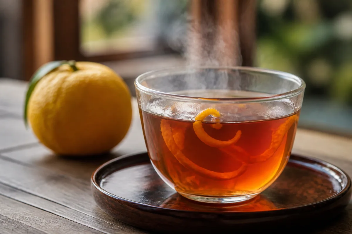 柚子茶ホットティー